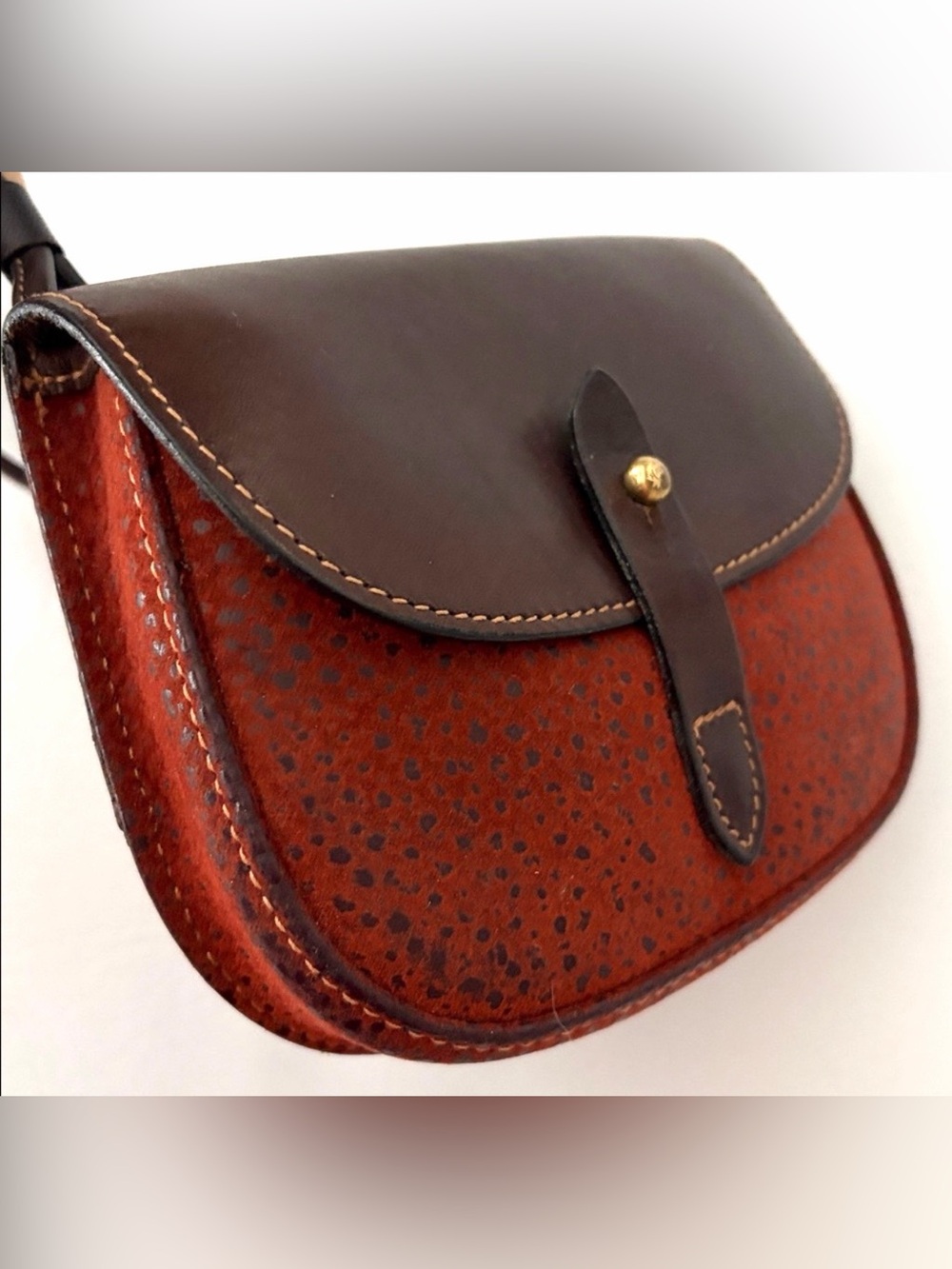 Ghurka Bag Vintage Marley Hodgson "Small Cartridge" shoulder bag pouch 1990s - Picture 6 of 15